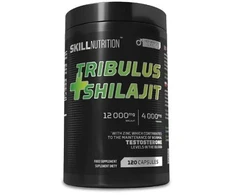 Maisto papildas kapsulėmis Skill Nutrition Tribulus + Shilajit 120 veganiškų kapsulių