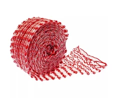 Maisto tinklelis Raudonas 22cm x 4m
