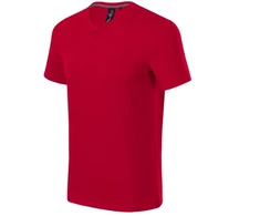 Malfini Action V-kaklas M MLI-70071 formulės raudonumo T-shirt