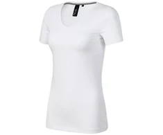 Malfini Action V-neck marškinėliai MLI-70100 balti