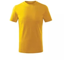 Malfini Basic Free Jr marškinėliai MLI-F3804, geltoni