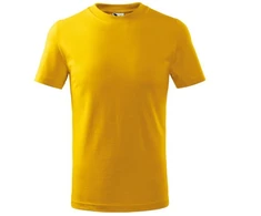 Malfini Basic Jr marškinėliai MLI-13804 geltoni