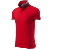 Malfini Collar Up M MLI-25671 formulos raudoni polo marškinėliai