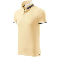 Malfini Collar Up M MLI-25685 burbono vanilės spalvos polo marškinėliai