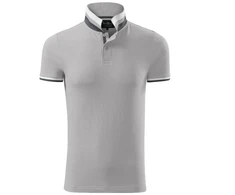 Malfini Collar Up W MLI-256A4 sidabro pilkos spalvos polo marškinėliai