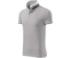 Malfini Collar Up W MLI-256A4 sidabro pilkos spalvos polo marškinėliai