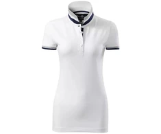 Malfini Collar Up W MLI-25700 balti marškinėliai polo