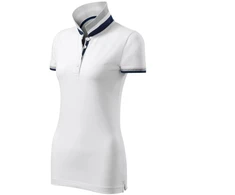 Malfini Collar Up W MLI-25700 balti marškinėliai polo