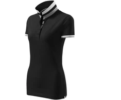 Malfini Collar Up W MLI-25701 Juoda Polo Marškinėli