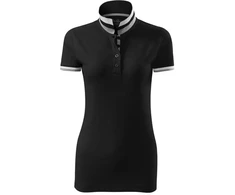 Malfini Collar Up W MLI-25701 Juoda Polo Marškinėli
