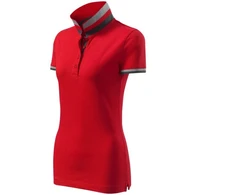 Malfini Collar Up W MLI-25771 formulos raudoni polo marškinėliai