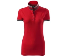 Malfini Collar Up W MLI-25771 formulos raudoni polo marškinėliai