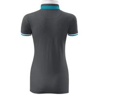 Malfini Collar Up W MLI-25783 šviesiai antracito spalvos polo marškinėliai