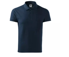 Malfini Cotton M MLI-21202 tamsiai mėlyni polo marškinėliai