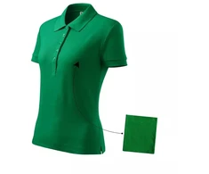 Malfini Cotton W MLI-21316 Žali Polo Marškinėliai