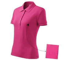 Malfini Cotton W MLI-21340 Polo marškinėliai Violetinė Raudona