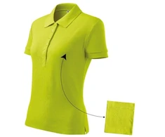 Malfini Cotton W MLI-21362 medžio anglies spalvos polo marškinėliai