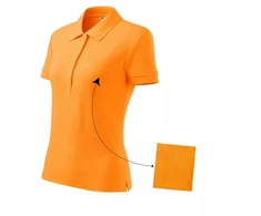 Malfini Cotton W MLI-213A2 Mandarinin Polo Marškinėliai