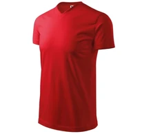 Malfini Heavy V-neck Marškinėliai M MLI-11107 raudoni