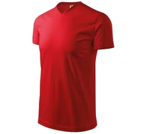 Malfini Heavy V-neck Marškinėliai M MLI-11107 raudoni