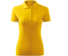 Malfini Pikė Polo Free W MLI-F1004 polo marškinėliai, geltoni