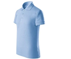 Malfini Pique Polo Free Jr MLI-F2215 mėlynas polo marškinėlis