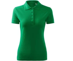 Malfini Pique Polo Free W MLI-F1016 Žali marškinėliai POLO