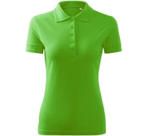 Malfini Pique Polo Free W MLI-F1092 žaliasis obuolys "polo" marškinėliai