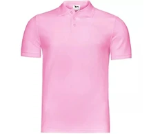 Malfini Pique Polo Jr MLI-22230 rožinis polo marškinėlis
