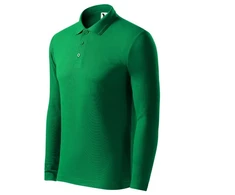Malfini Pique Polo LS M MLI-22116 žali polo marškiniai
