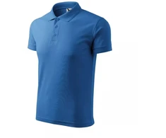 Malfini Pique Polo M MLI-20314 polo marškinėliai (žydros spalvos)