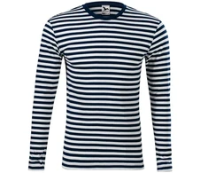 Malfini Sailor LS M Marškinėliai MLI-80702 Tamsiai Mėlyna