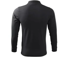 Malfini Single J. LS M MLI-21194 ebony pilka polo marškinėliai