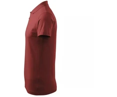 Malfini Single J. M MLI-20213 bordo spalvos polo marškinėliai