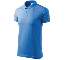 Malfini Single J. M polo marškinėliai MLI-20214 azure