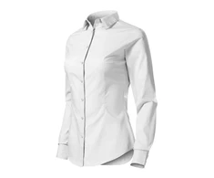 Malfini Style LS W MLI-22900 balti marškiniai