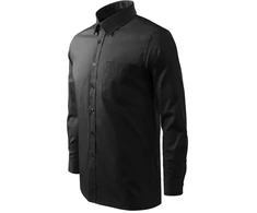 Malfini Style Marškiniai Vyrams LS M MLI-20901 Juodi