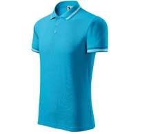 Malfini Urban M MLI-21944 turkiozinis polo marškinėlis