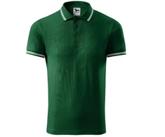 Malfini Urban M MLI-219D3 tamsiai žalios spalvos polo marškinėliai