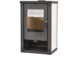 Malka kūrenama krosnelė HECHT HELIS BEIGE, 9 kW