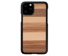 MAN&amp;WOOD telefono dėklas iPhone 11 Pro, juodas