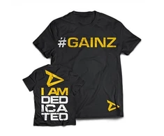 Marškinėliai Dedicated "#Gainz"