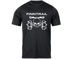 Marškinėliai Finntrail ATV SKULL Juodas 6707
