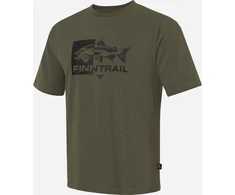 Marškinėliai Finntrail FISH Khaki 6718, Dydis: XXL
