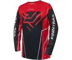 Marškinėliai Finntrail JERSEY Raudona 6600, Dydis: XS