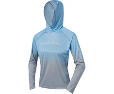 Marškinėliai Finntrail VENUS HOOD Lightblue 6621