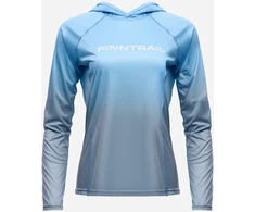 Marškinėliai Finntrail VENUS HOOD Lightblue 6621