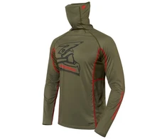 Marškinėliai Finntrail VIZARD Khaki 6608, Dydis: XS