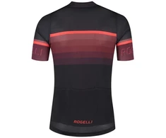 Marškinėliai HERO II juodi ir bordo Rogelli M