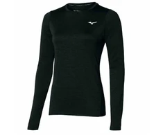 Marškinėliai ilgomis rankovėmis moterims Mizuno Impulse Core LS W J2GA772-209